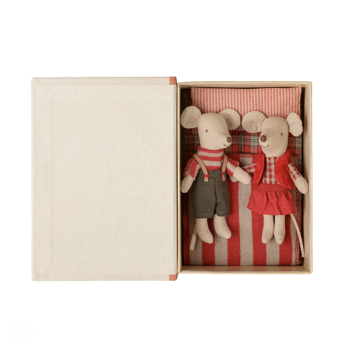 Weihnachtsmaus Zwillinge kleine Schwester & Bruder im Buch