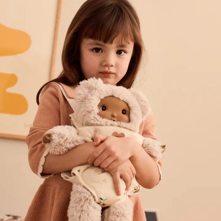 Puppentrage "Eleanor Doll Carrier" Mini Me Peach / Seashell