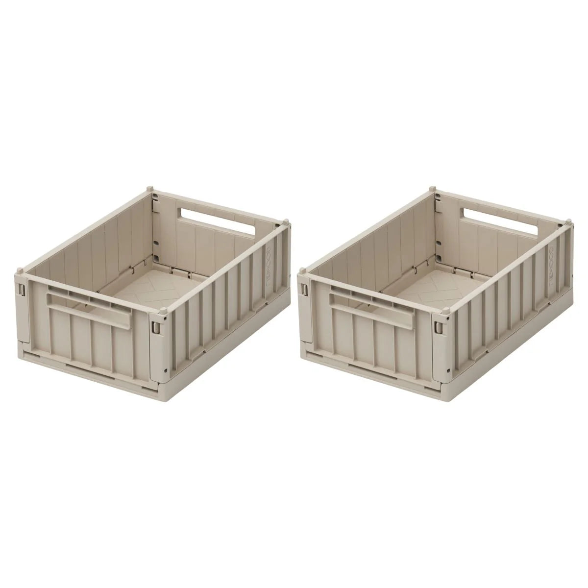 Faltkiste Weston 2er Set - Sandy