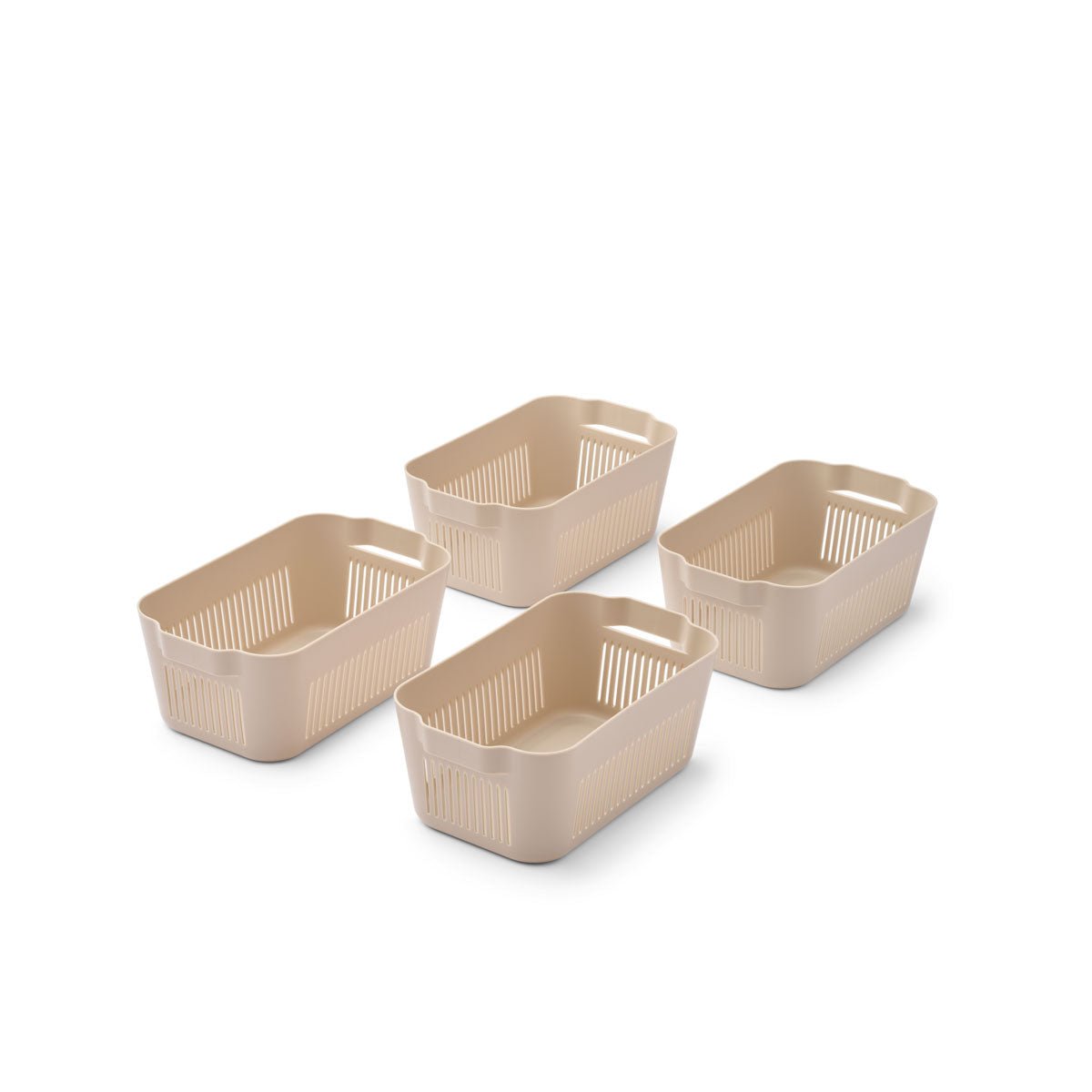 Aufbewahrungskorb Makeeva Basket Set - Sandy - little something