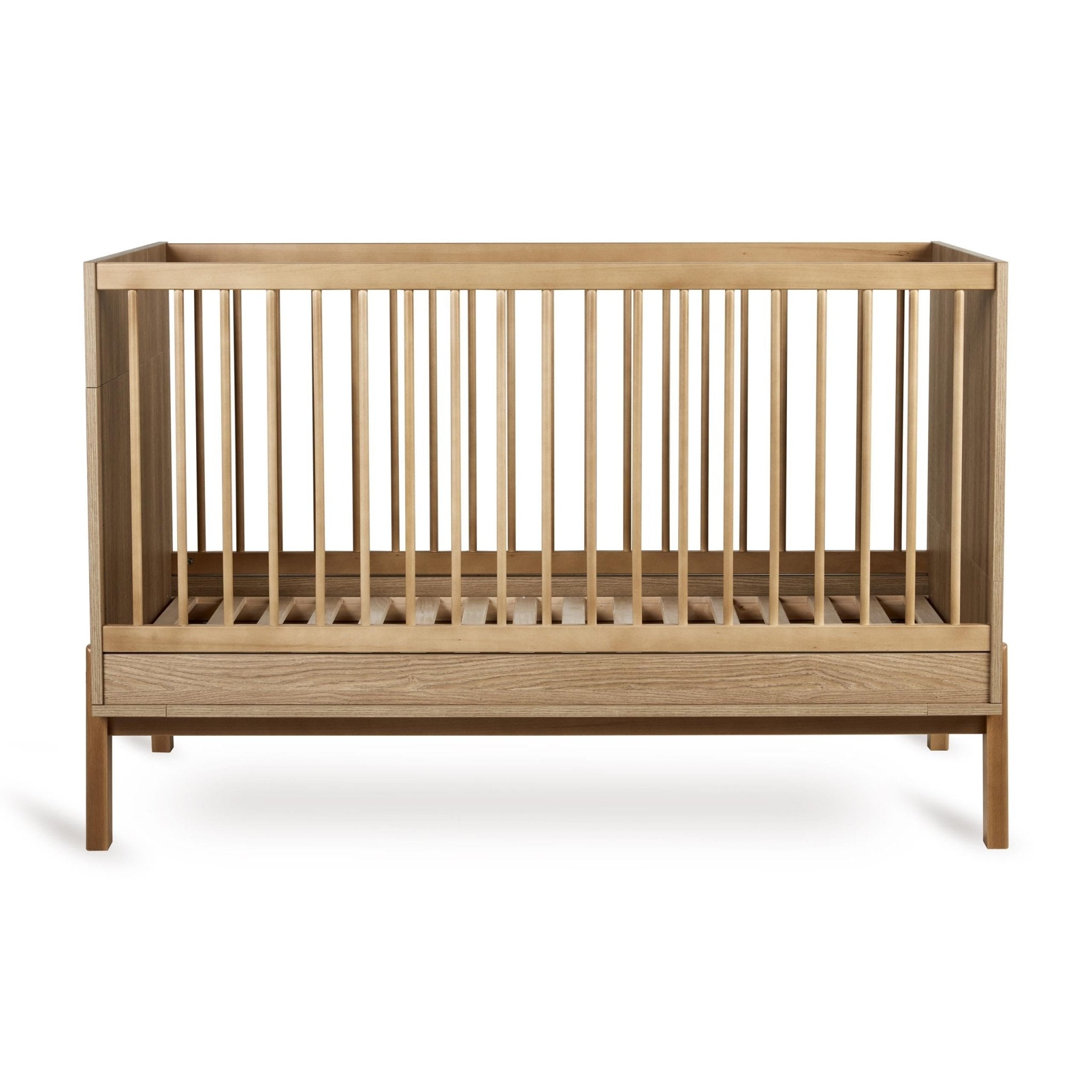 Babybett Ashi - Honey Ash 140x70cm (inkl. Umbaumöglichkeit in ein Kinderbett 140x70cm) - little something