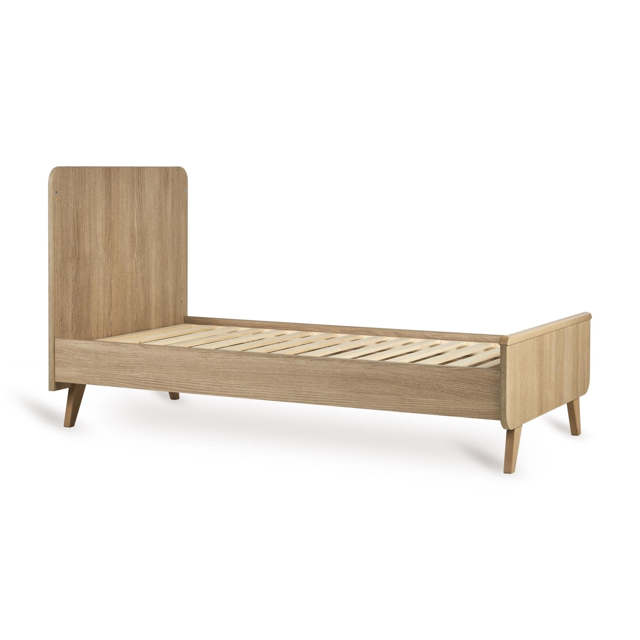 Babybett Loft - Honey Ash 140x70cm (inkl. Umbaumöglichkeit in ein Kinderbett 140x70cm) - little something
