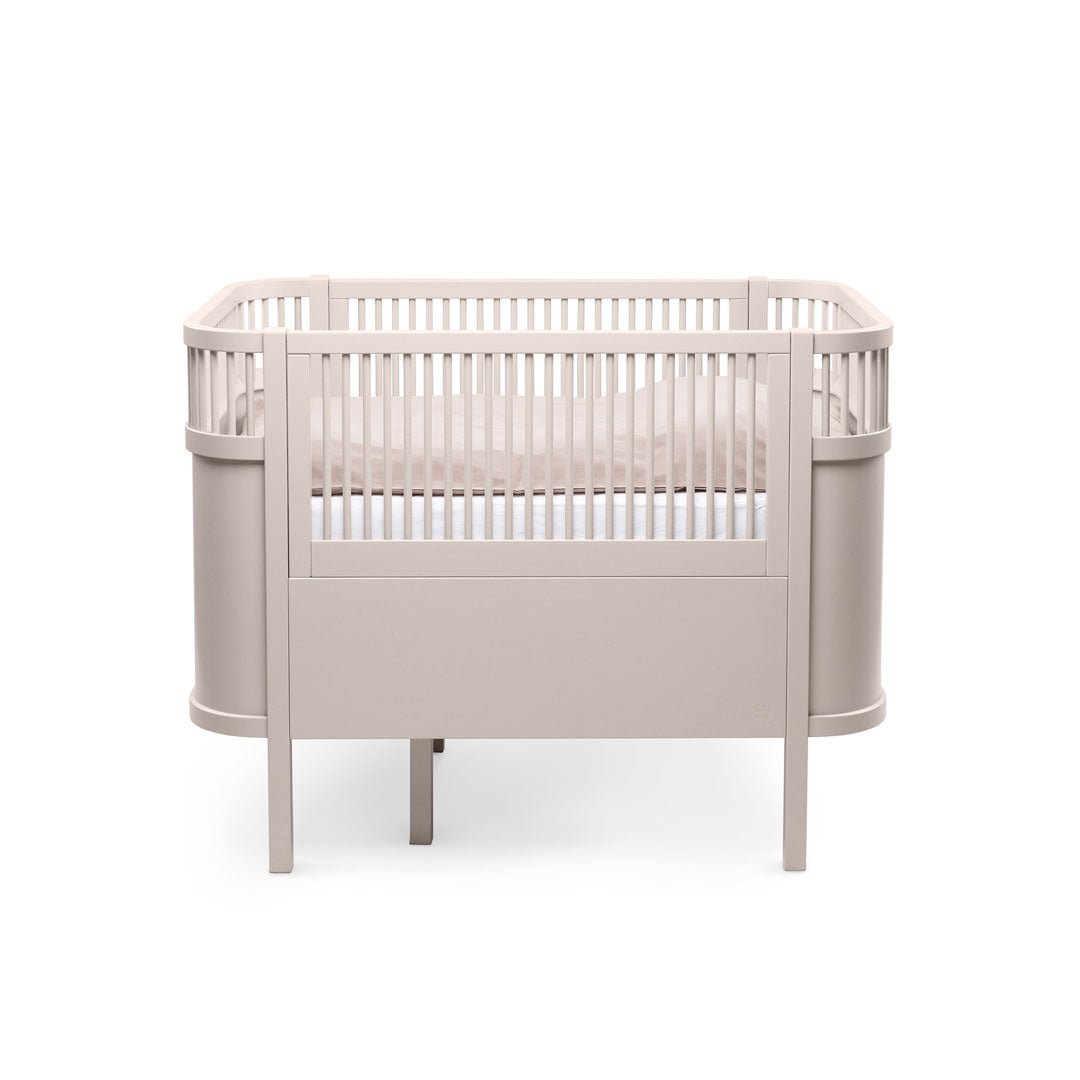 Babybett Sebra (inkl. Umbaumöglichkeit in ein Kinderbett) - Birchbark Rose - little something