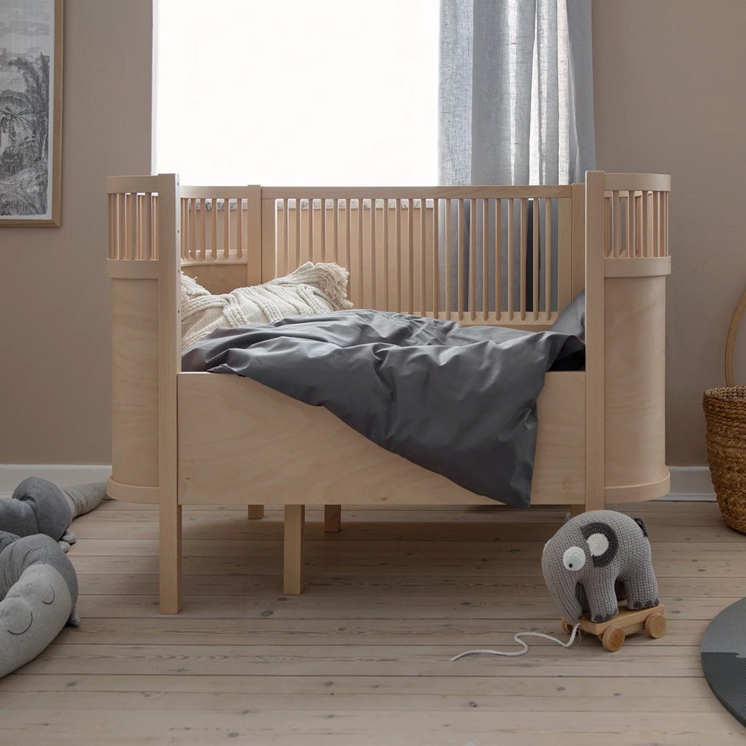 Babybett Sebra (inkl. Umbaumöglichkeit in ein Kinderbett) - Wooden Edition - little something