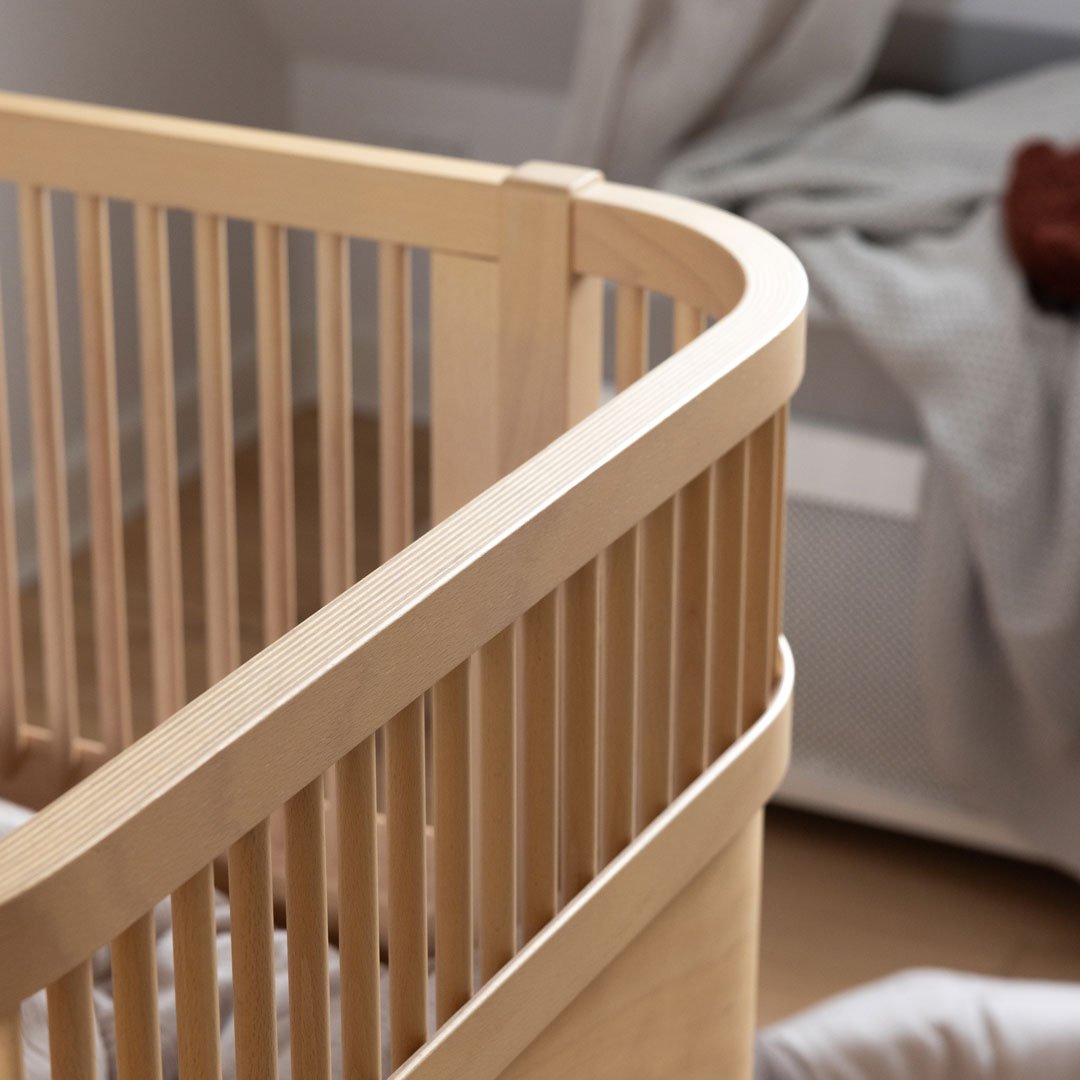 Babybett Sebra (inkl. Umbaumöglichkeit in ein Kinderbett) - Wooden Edition - little something