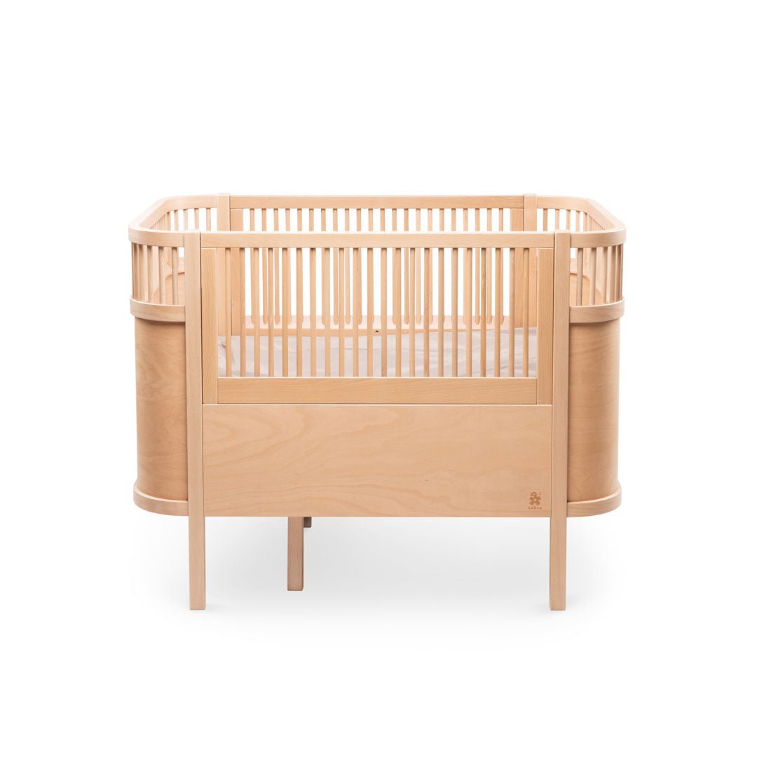 Babybett Sebra (inkl. Umbaumöglichkeit in ein Kinderbett) - Wooden Edition - little something