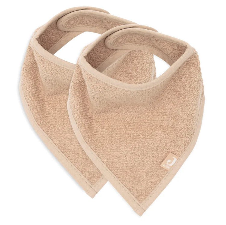 Bandana Lätzchen Frottee 2er Set - Biscuit - little something