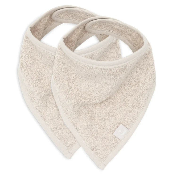 Bandana Lätzchen Frottee 2er Set - Nougat - little something