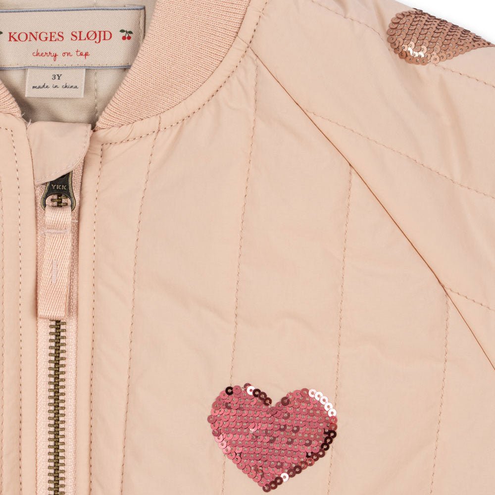 Bomberjacke "Juno Sequin Bomber Jacket" - Cameo Rose - little something