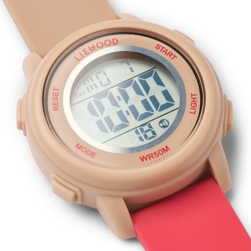 Digitaluhr "Sussi Wirst Watch Watermelon" - Rot/Rosa - little something