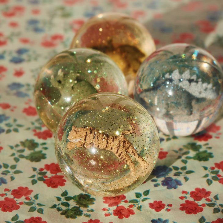 Flummi 2er Set "Bouncing Ball Set Dino" - Dino - little something