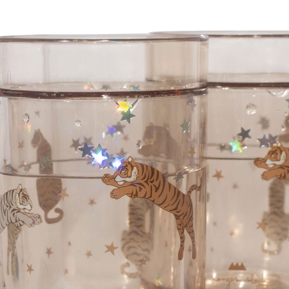 Glitzerbecher Tiger "Glitter Cup Roar" - little something