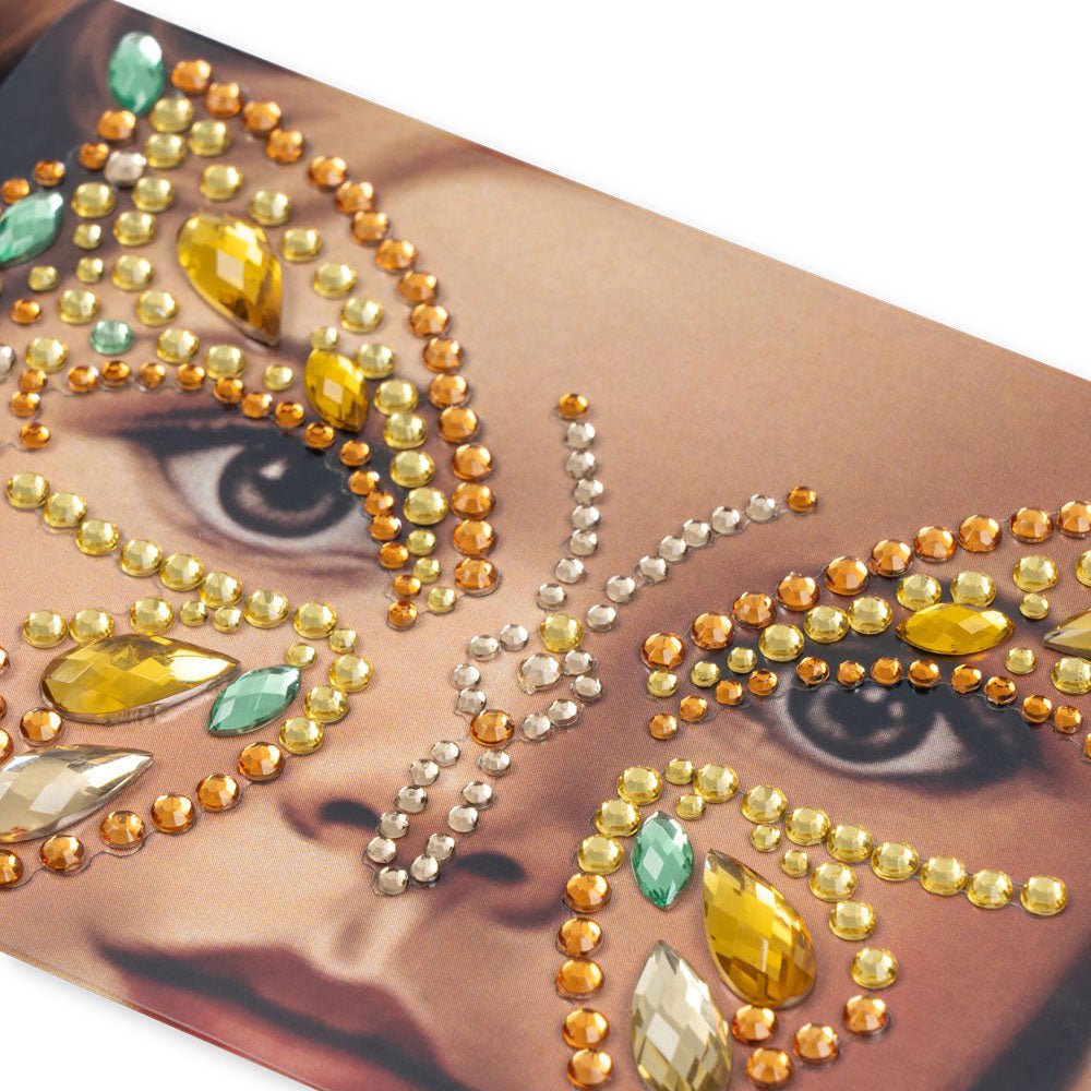 Glitzersteine für das Gesicht selbstklebend "Butterfly Face Jewels" - Lemonade - little something