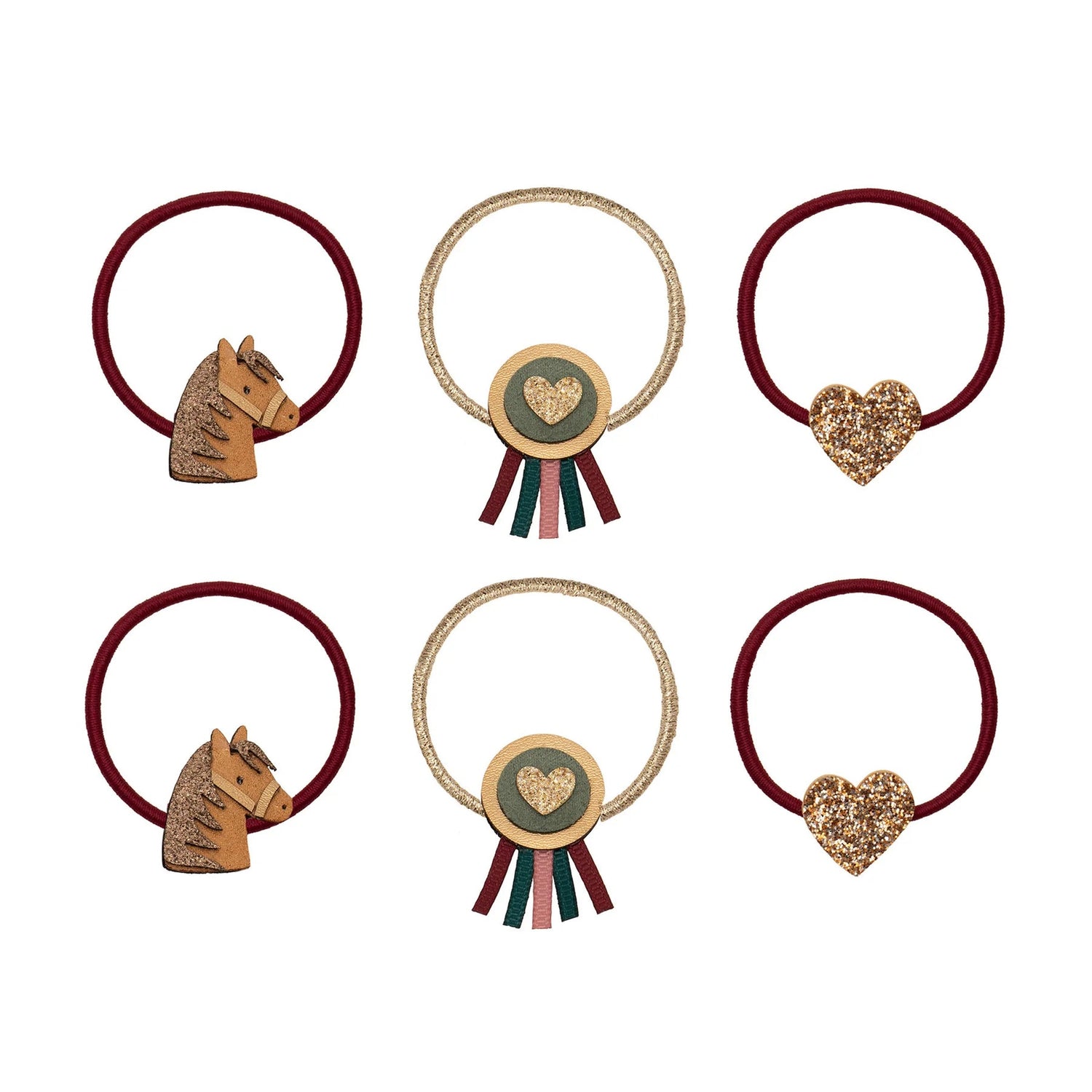 Haargummis Pony "Pony Pals ponies" 6er Set - little something