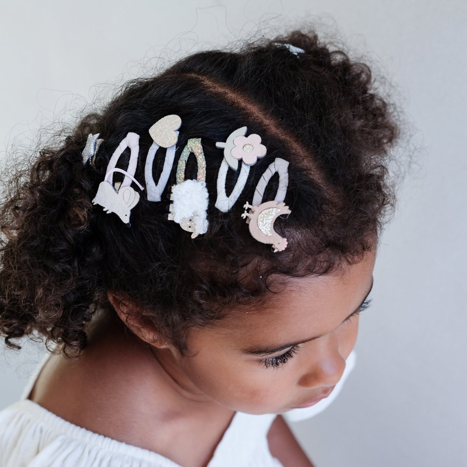 Haarspangen Bauernhoftiere mini "Farm Animal Mini" 5er Set - little something