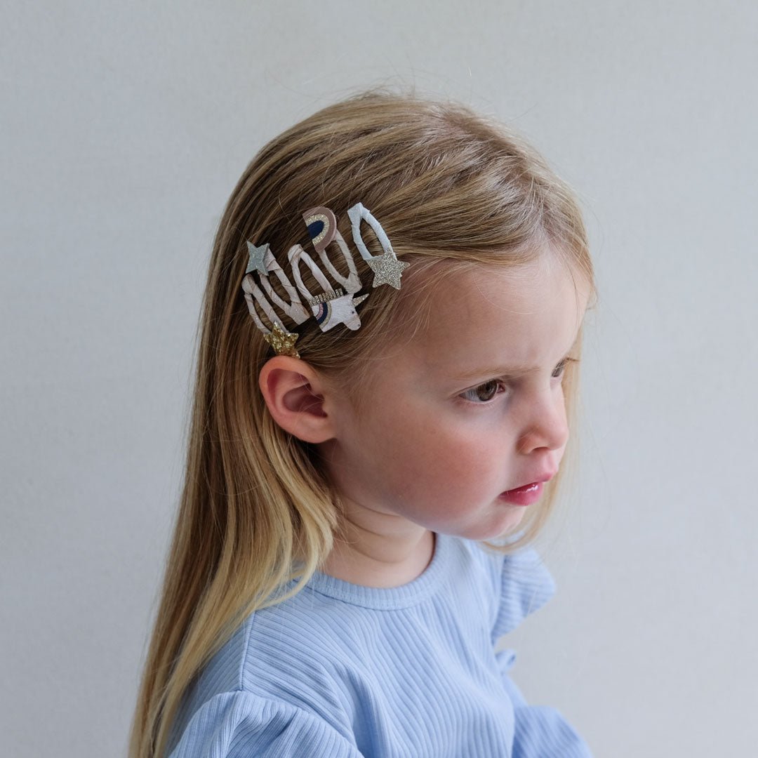 Haarspangen Celeste Einhorn mini "Celeste Unicorn Mini" 5er Set - little something