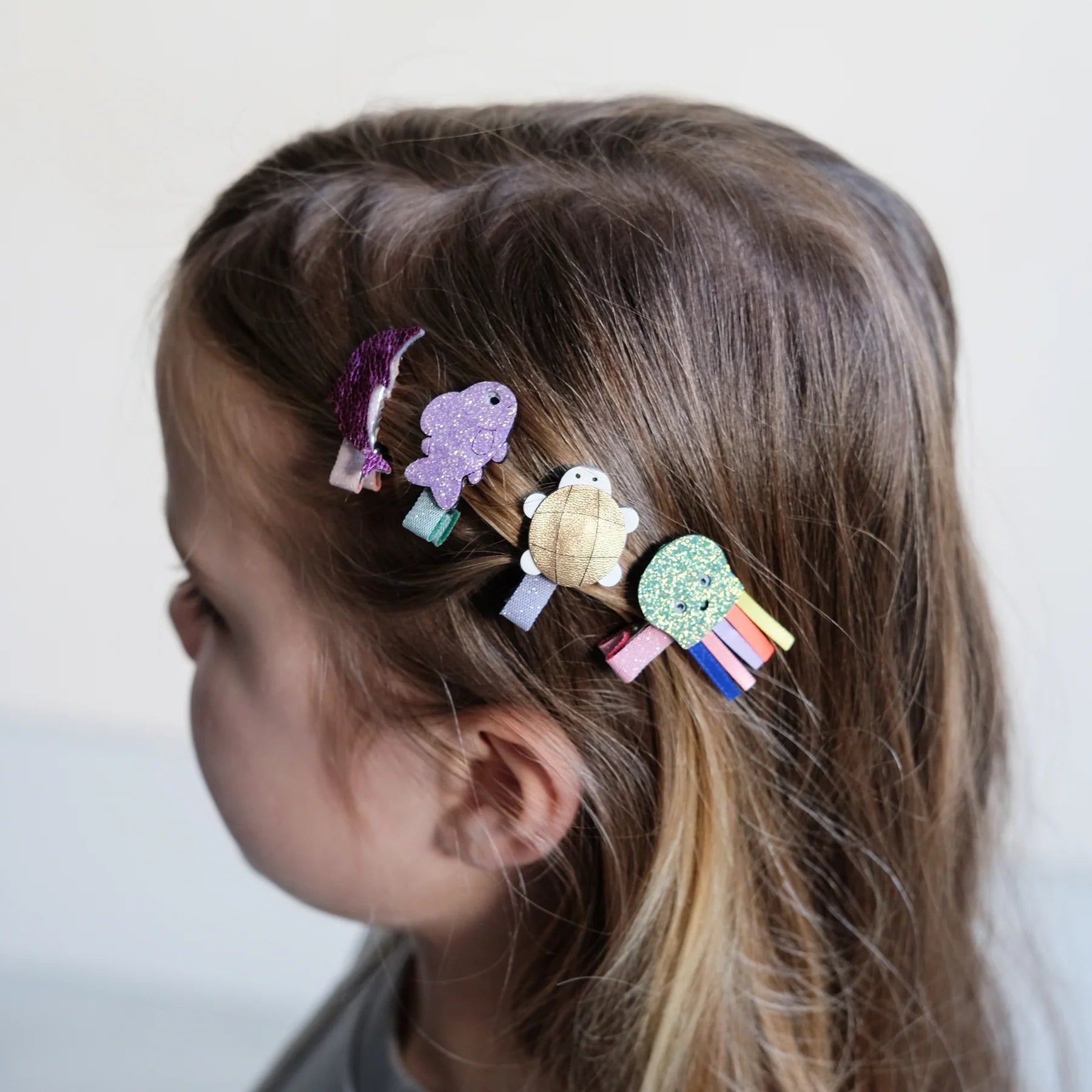 Haarspangen Meereslebewesen "Sealife Mini Clip" 8er Set - little something