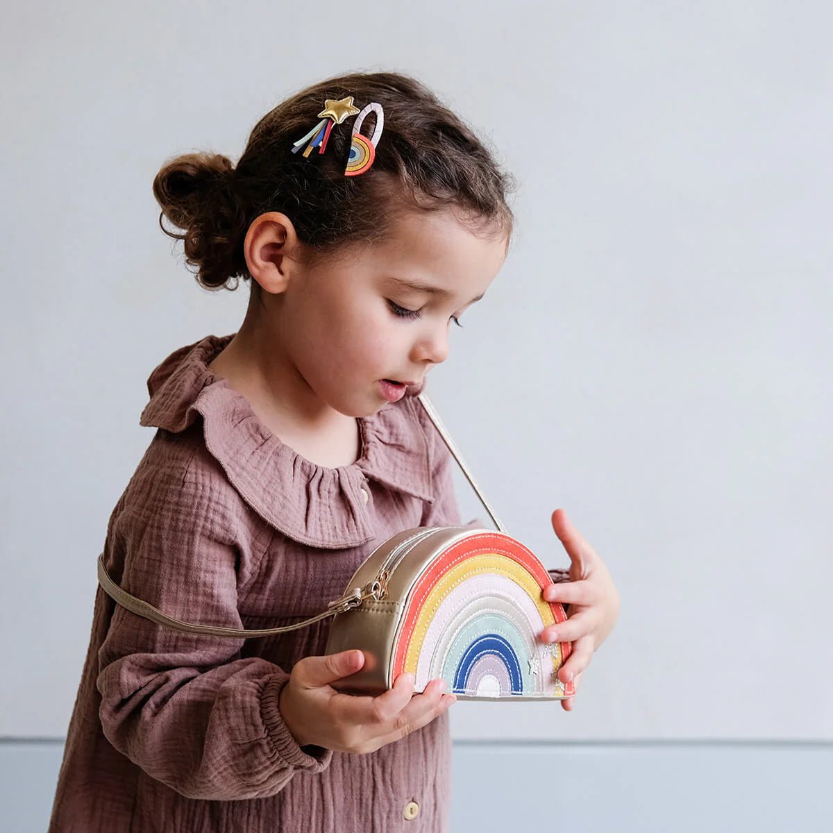Haarspangen Regenbogen "Over The Rainbow" 4er Set - little something