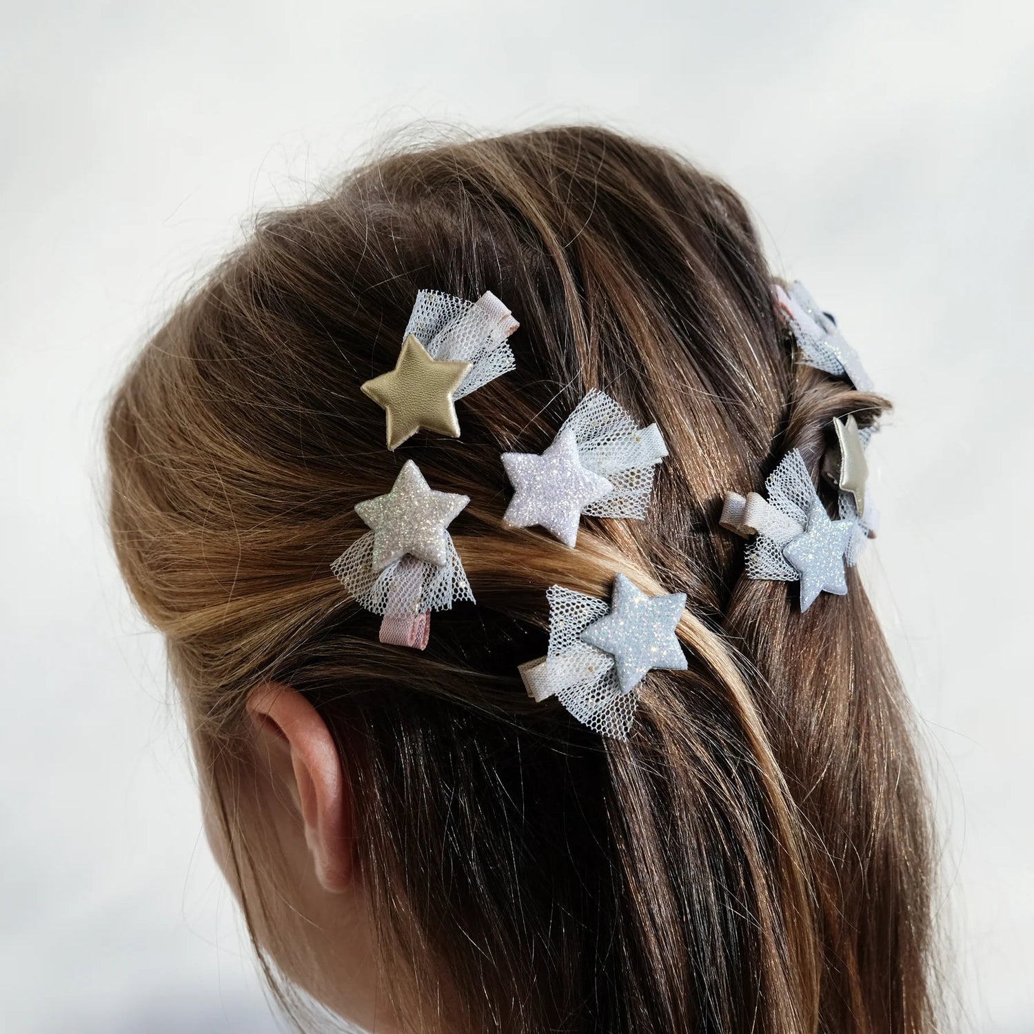 Haarspangen Sterne "Ballet Star Mini Clip" 8er Set - little something