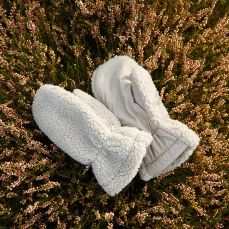 Handschuhe für Kinder "Grethe Pile Gloves" - Mist - little something