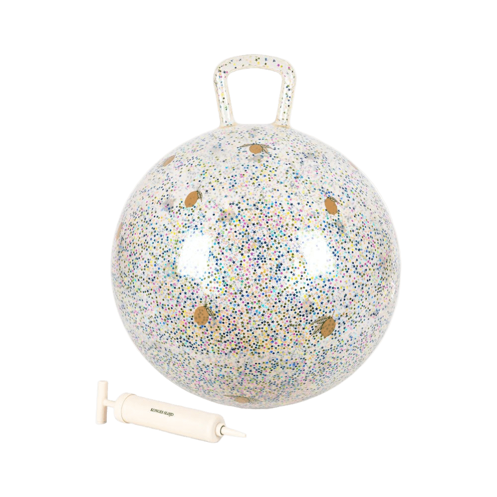 Hüpfball Glitzer - Lemon - little something