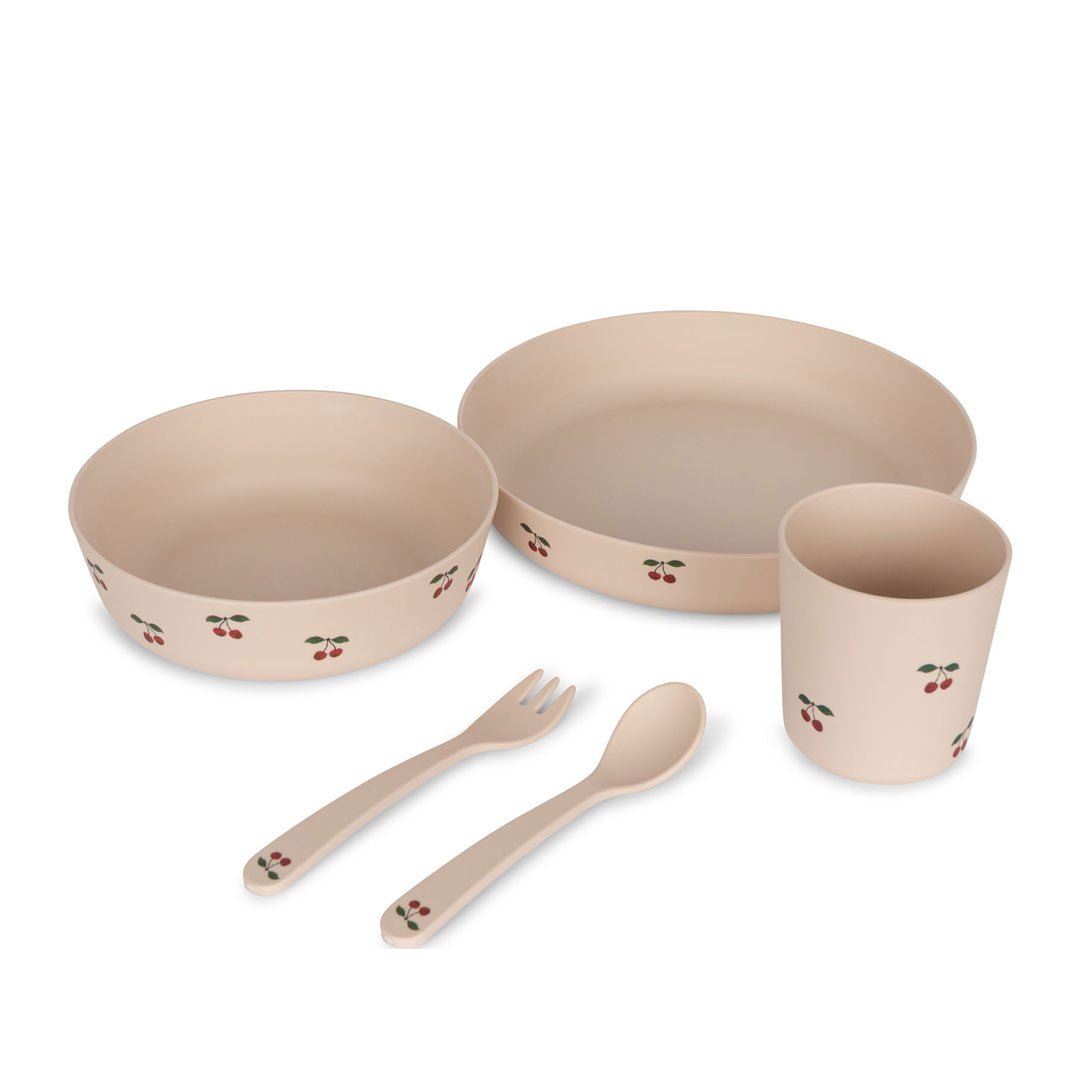 Kindergeschirr "Dinner Set" aus PLA - Cherry - little something