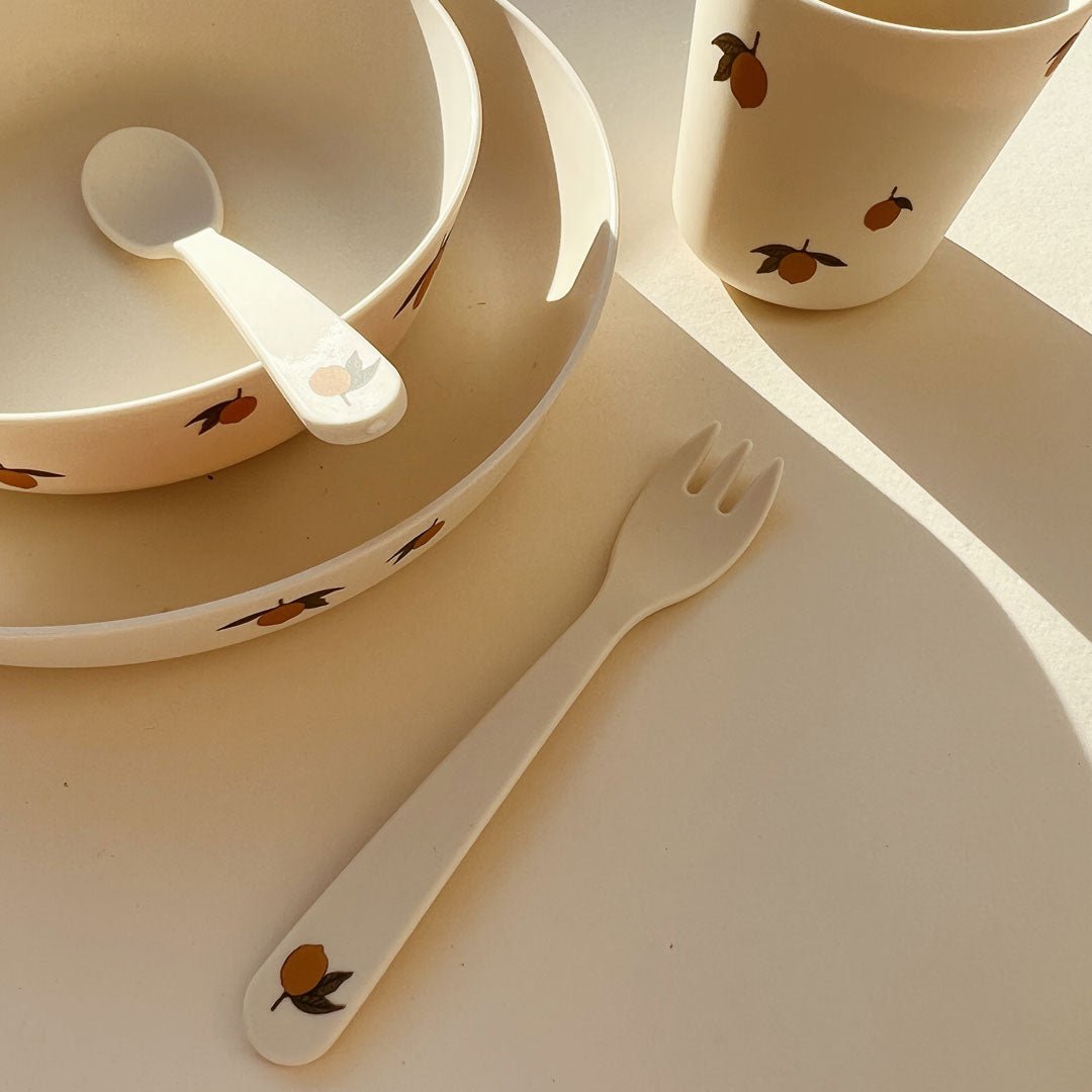 Kindergeschirr "Dinner Set" aus PLA - Lemon - little something