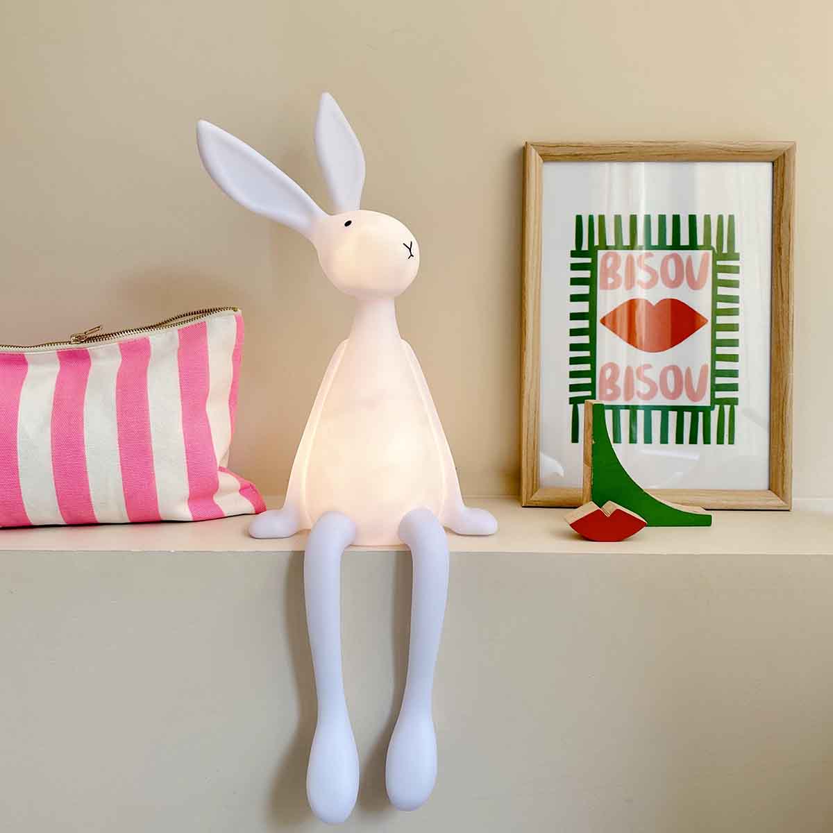 Kinderlampe Joseph der Hase - little something