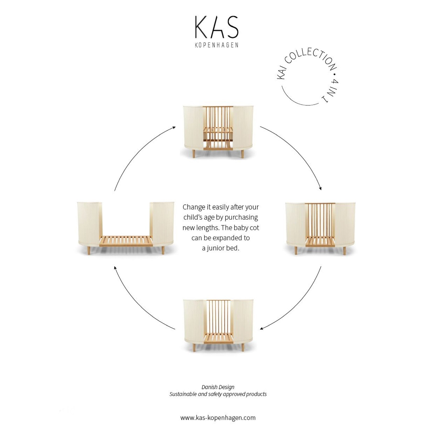 Kinderzimmer - Set Kas Kopenhagen - cream - little something