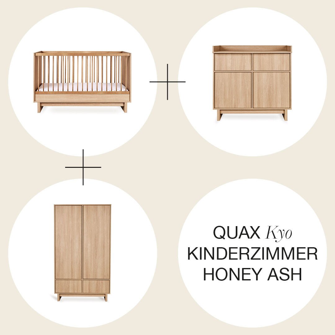 Kinderzimmer - Set "Kyo" - Honey Ash - little something