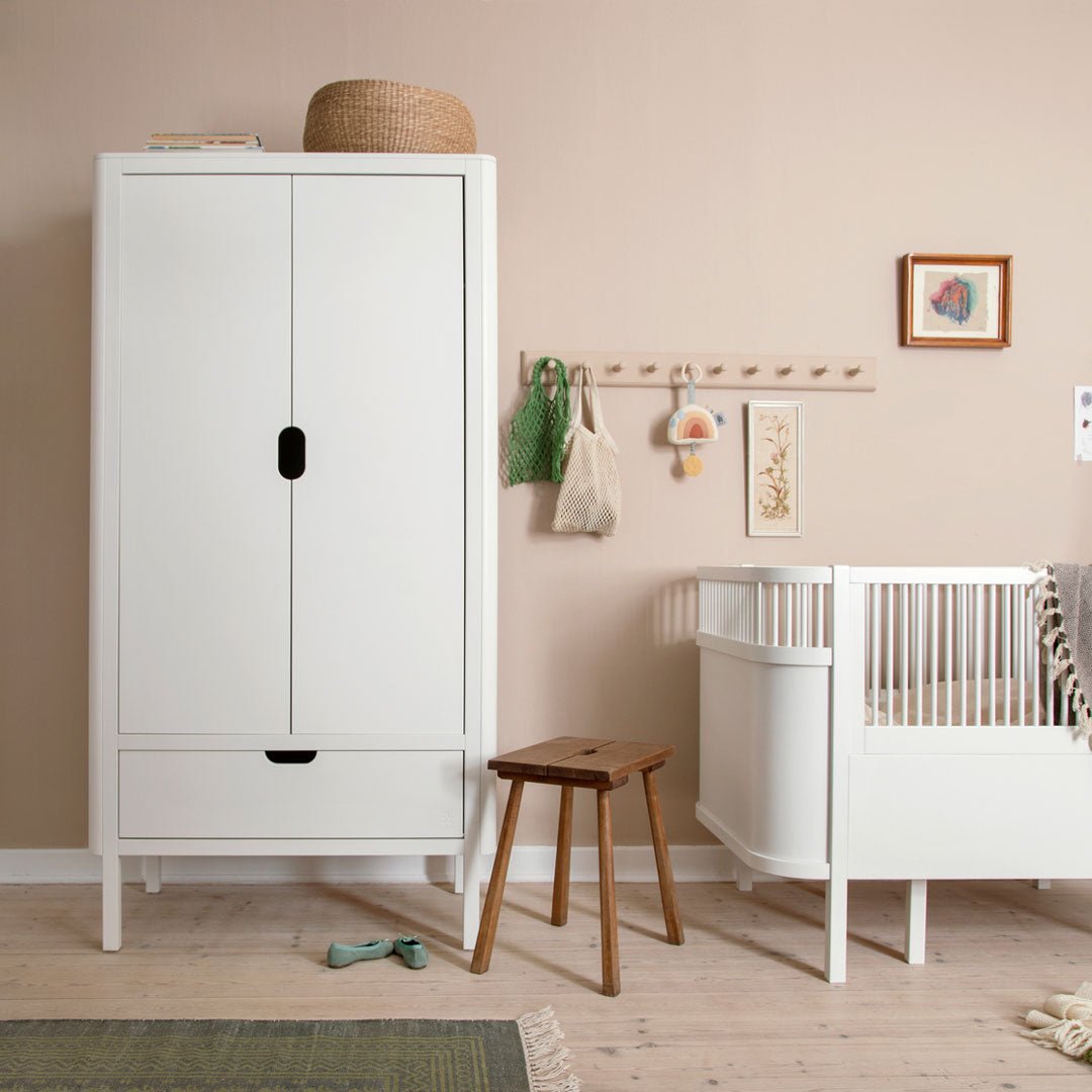Kleiderschrank 2 - türig - Classic White - little something