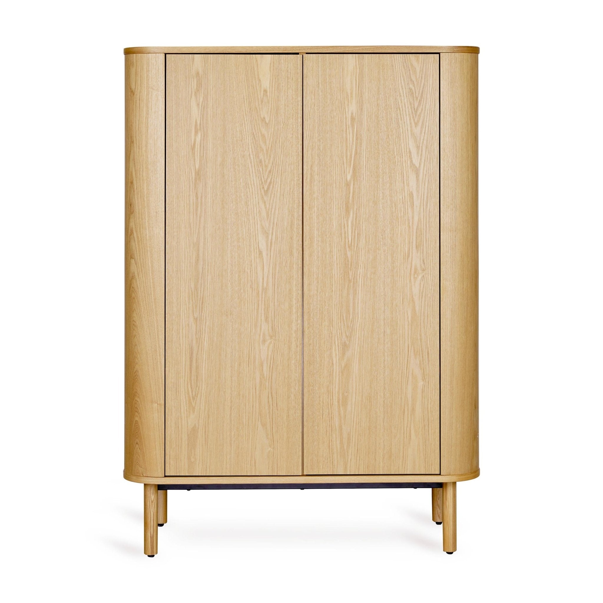 Kleiderschrank 2 - türig Yume "Flat Doors" - Natural Ash - little something