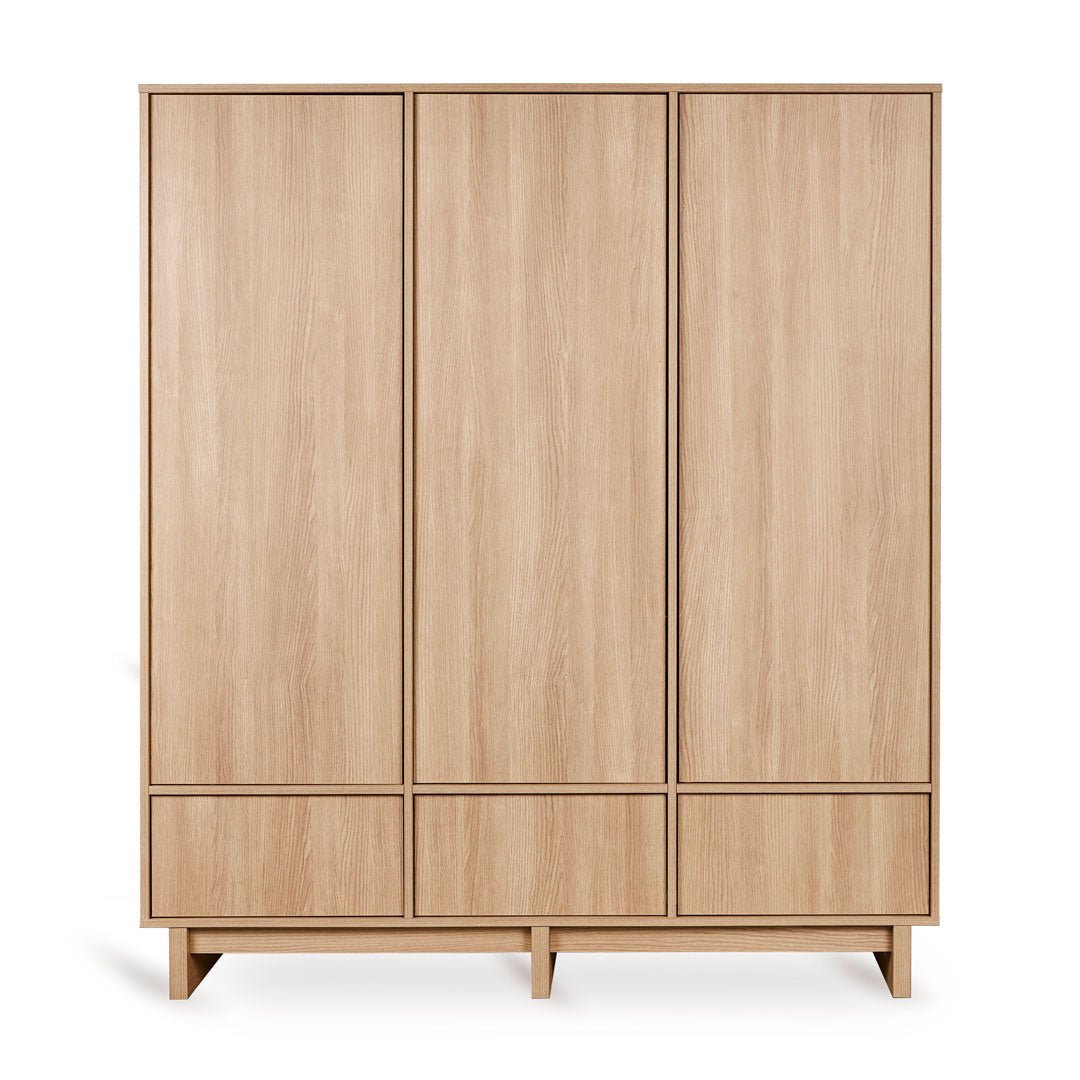 Kleiderschrank 3 - türig Kyjo - Honey Ash - little something