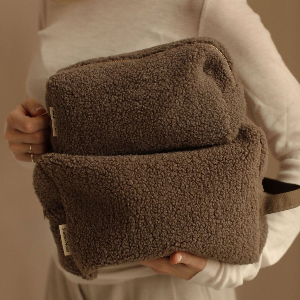 Kosmetiktasche Teddy Studio Noos braun - Large - little something