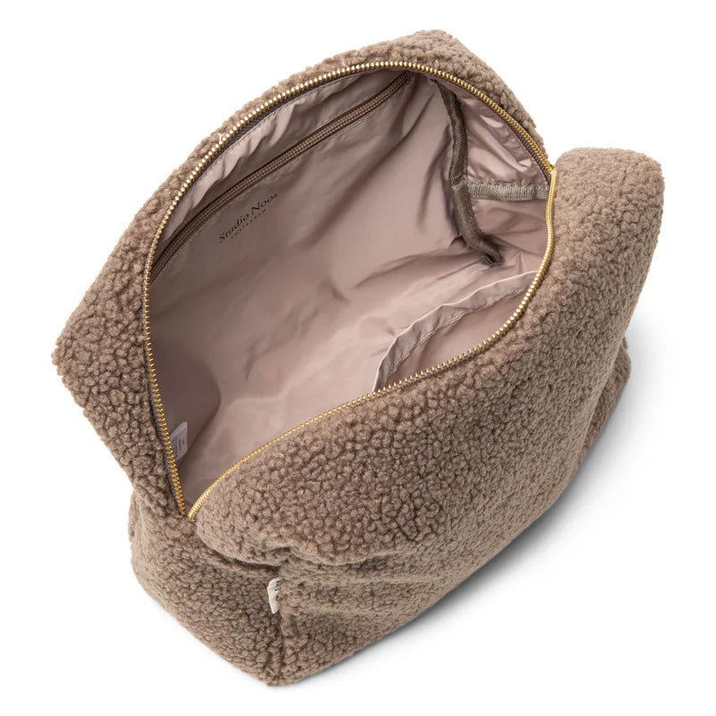 Kosmetiktasche Teddy Studio Noos braun - Large - little something