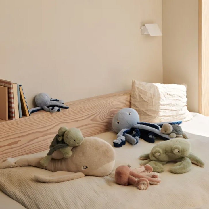 Kuscheltier Wal 60 cm "Berman Whale Teddy" - Mist - little something