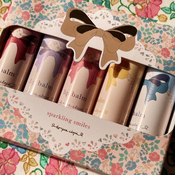 Lippenbalsam 5er Set "Lip Balm Glitter" - little something