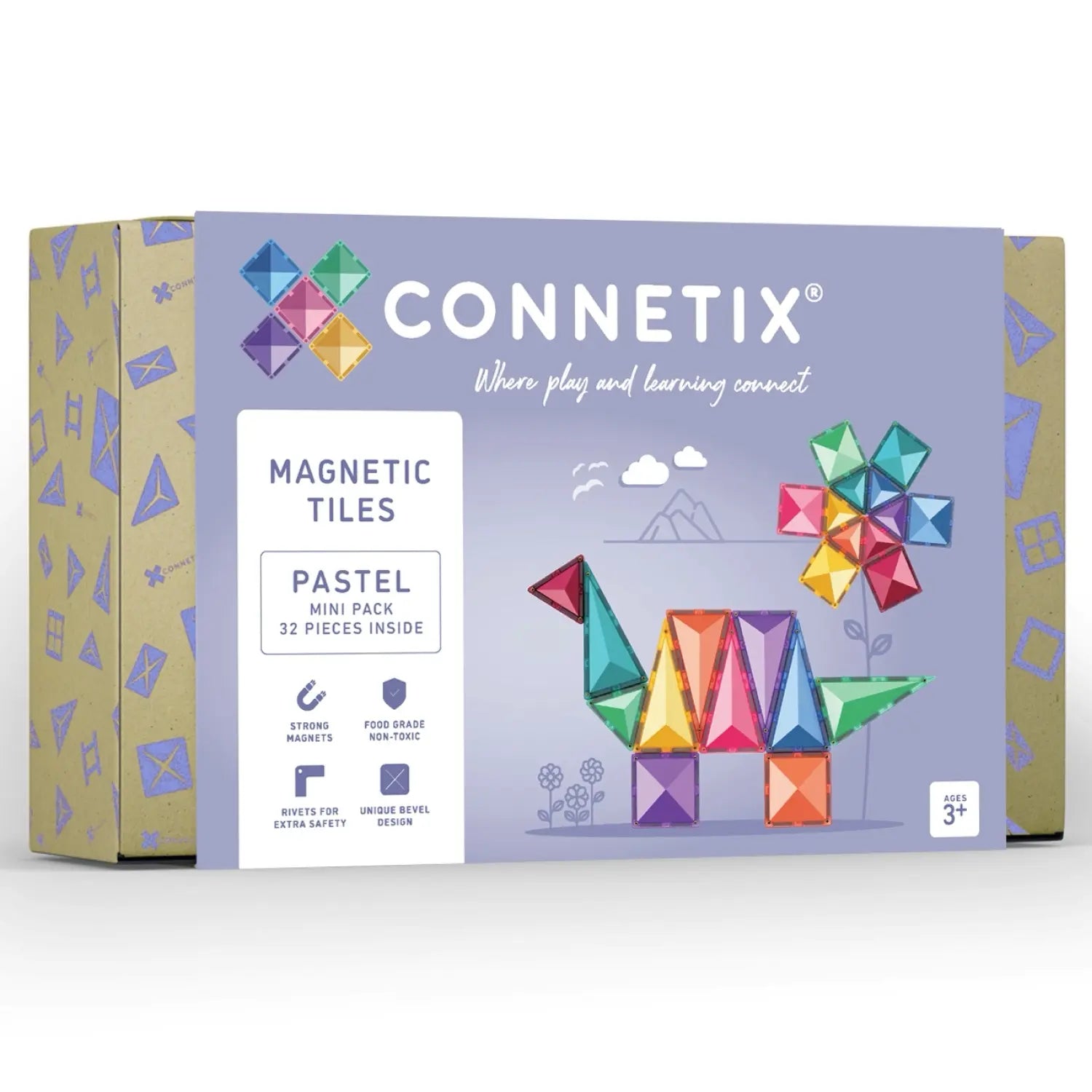 Magnetbausteine Pastel Mini Pack - 32 Teile - little something
