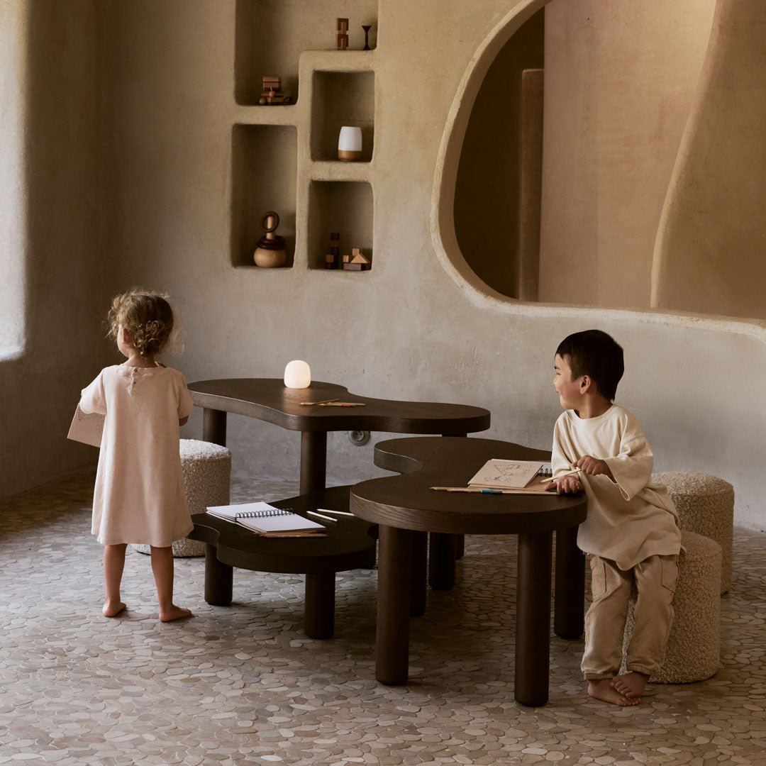 Modularer Kindertisch/Couchtisch - Black Forest - little something