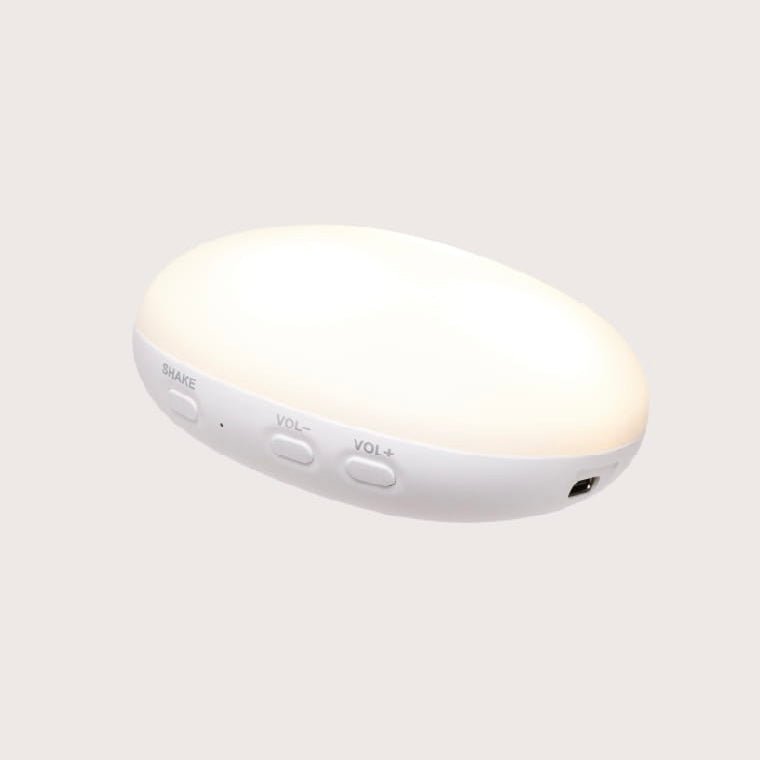 Moonie Bär 2.0 Organic Nachtlicht, Einschlafhilfe & Kuscheltier - Cappuccino natur - little something