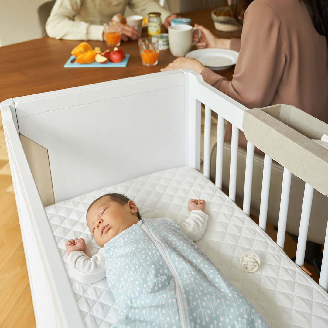 MoveMi® Babybett + Laufstall (inkl. Umbaumset in ein Beistellbett) - little something