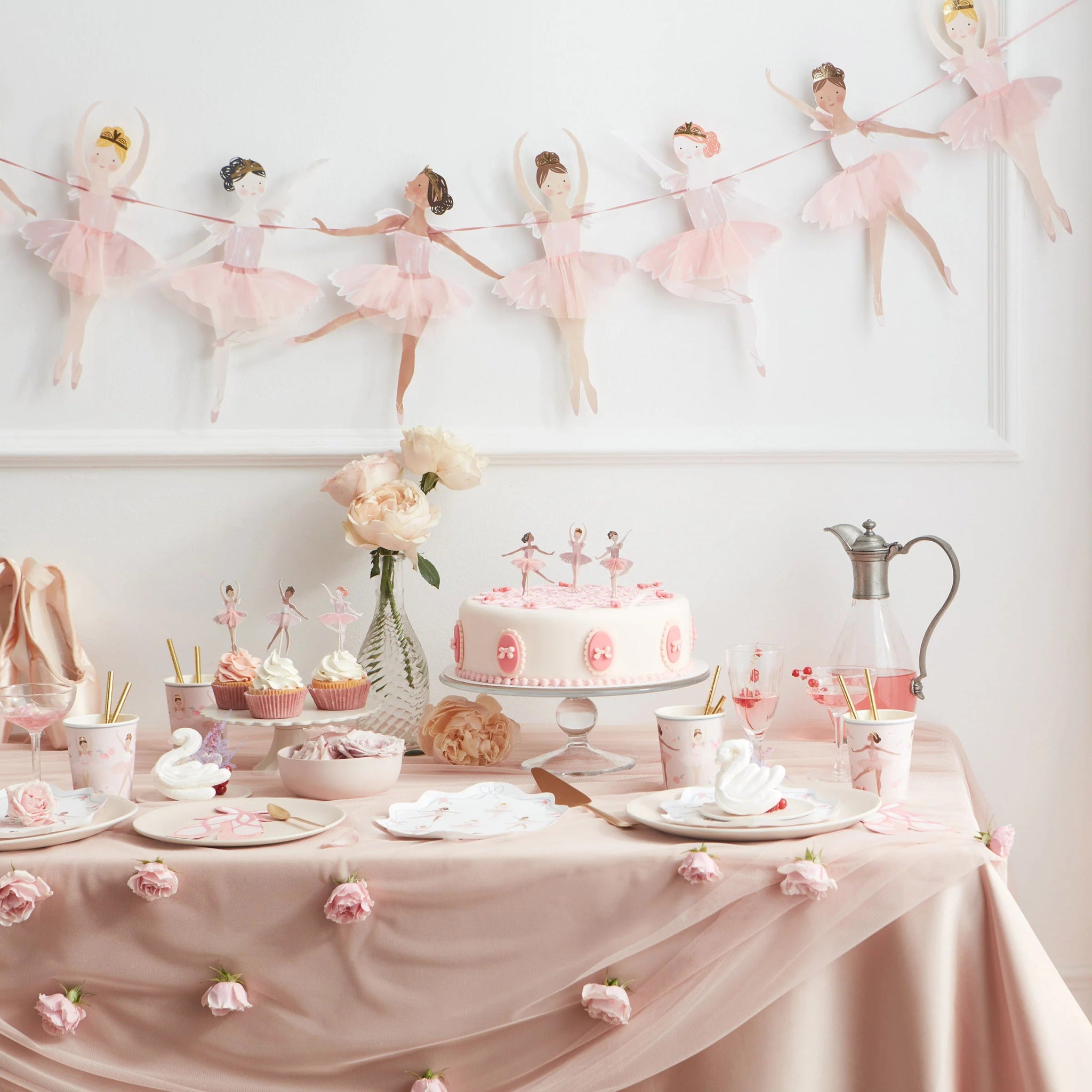 Pappbecher "Ballerina" 8er Set - little something