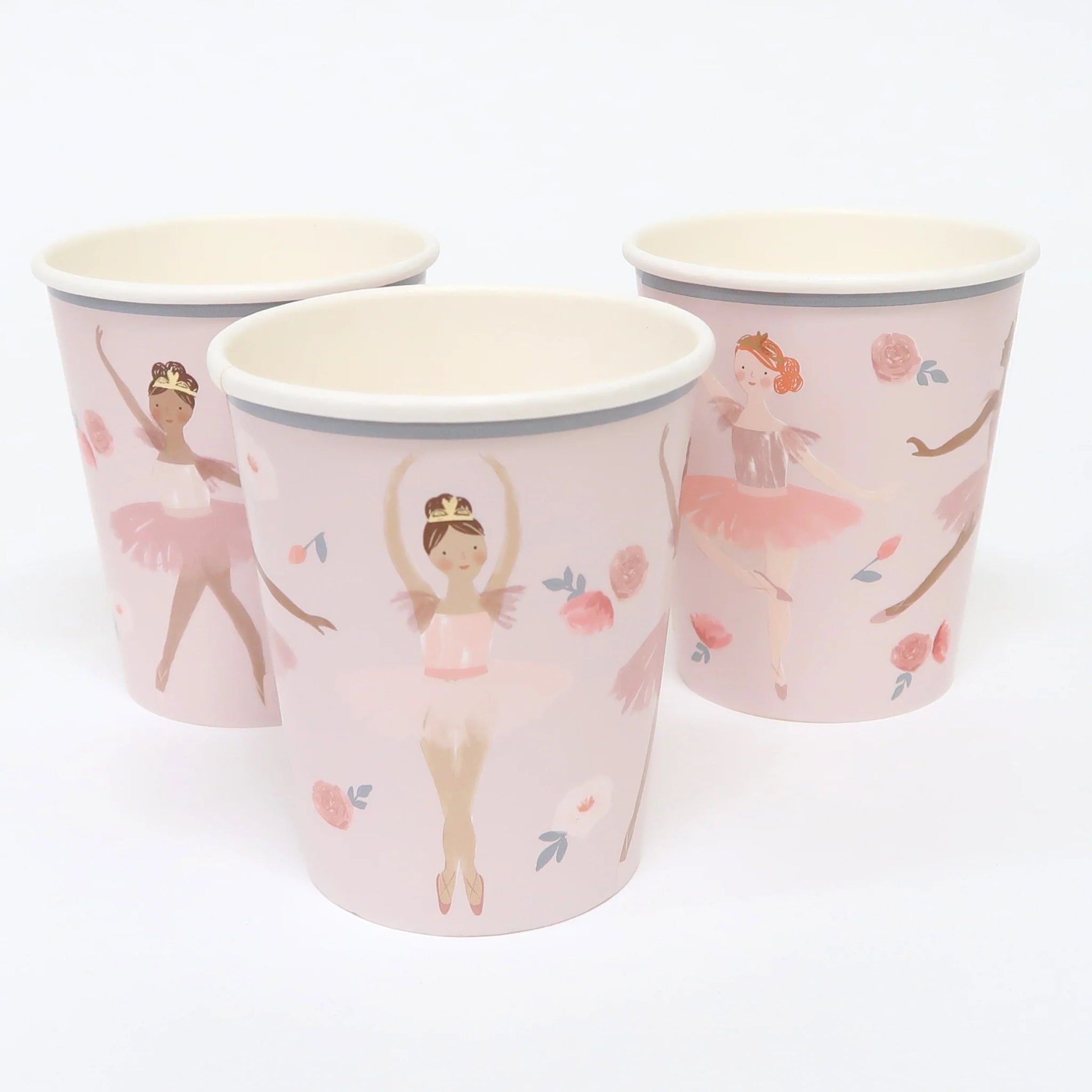 Pappbecher "Ballerina" 8er Set - little something