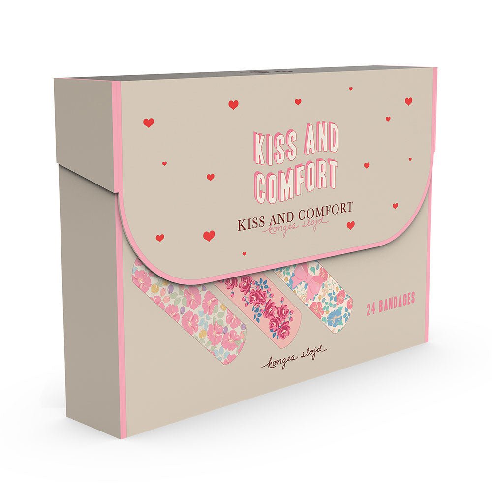 Pflaster "Kiss And Comfort Bandages Eu" - Pink Mix - little something