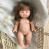 Puppe mit Haaren 34cm "Chloe sleepy" braunhaarig mit schlafenden Augen - little something