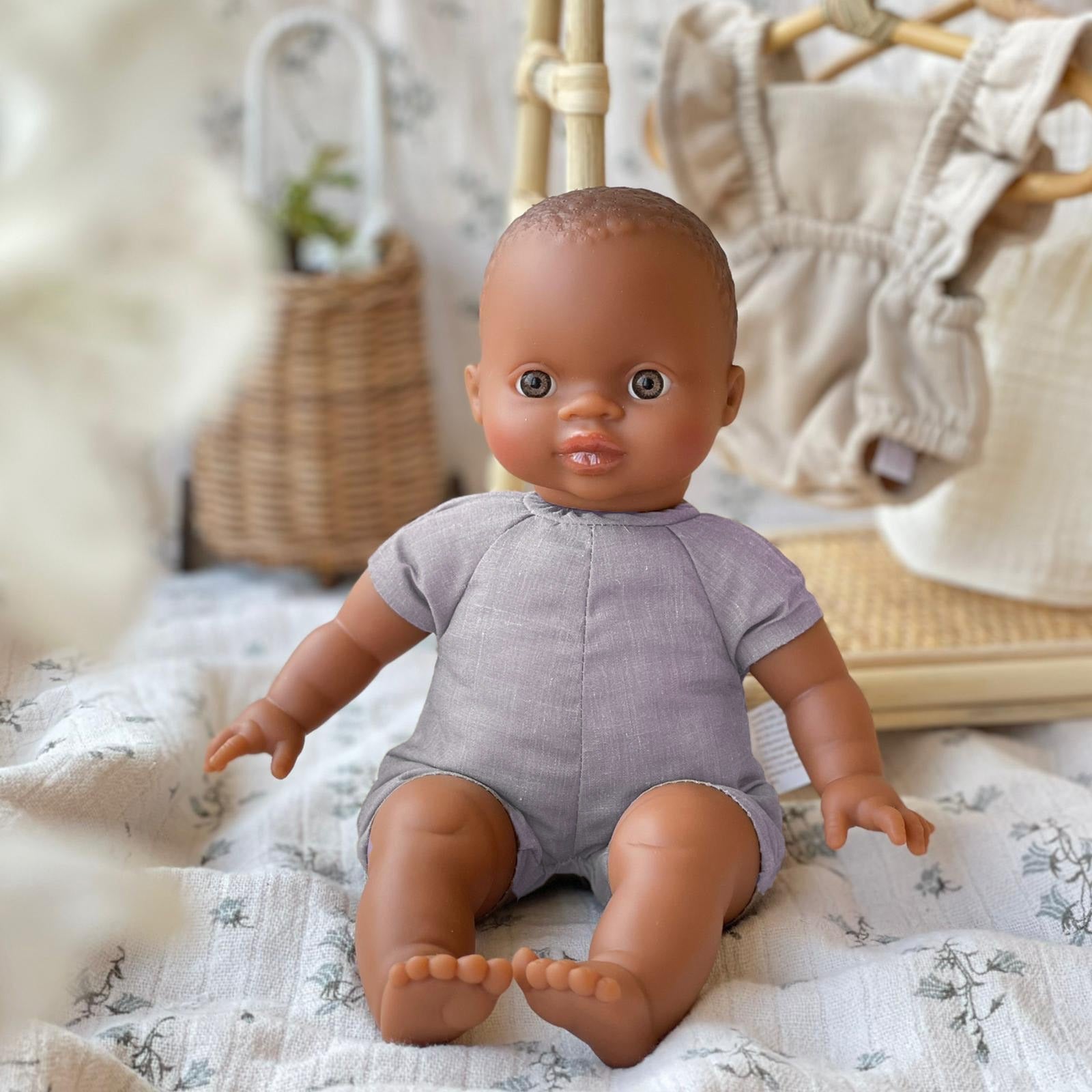 Puppe mit Stoffkörper "Babies" 28cm "Ondine" - little something