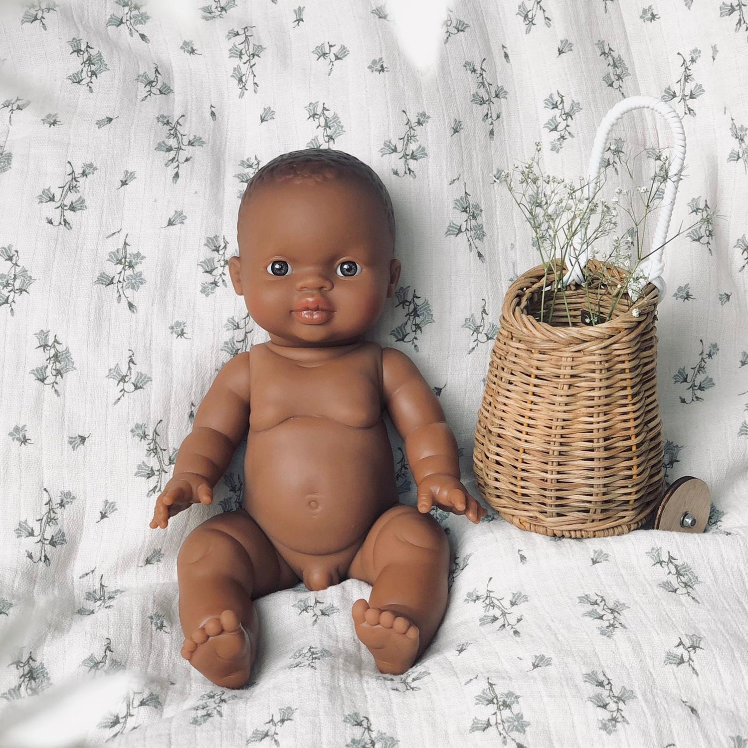 Puppe ohne Haare 34cm "Alex" - little something