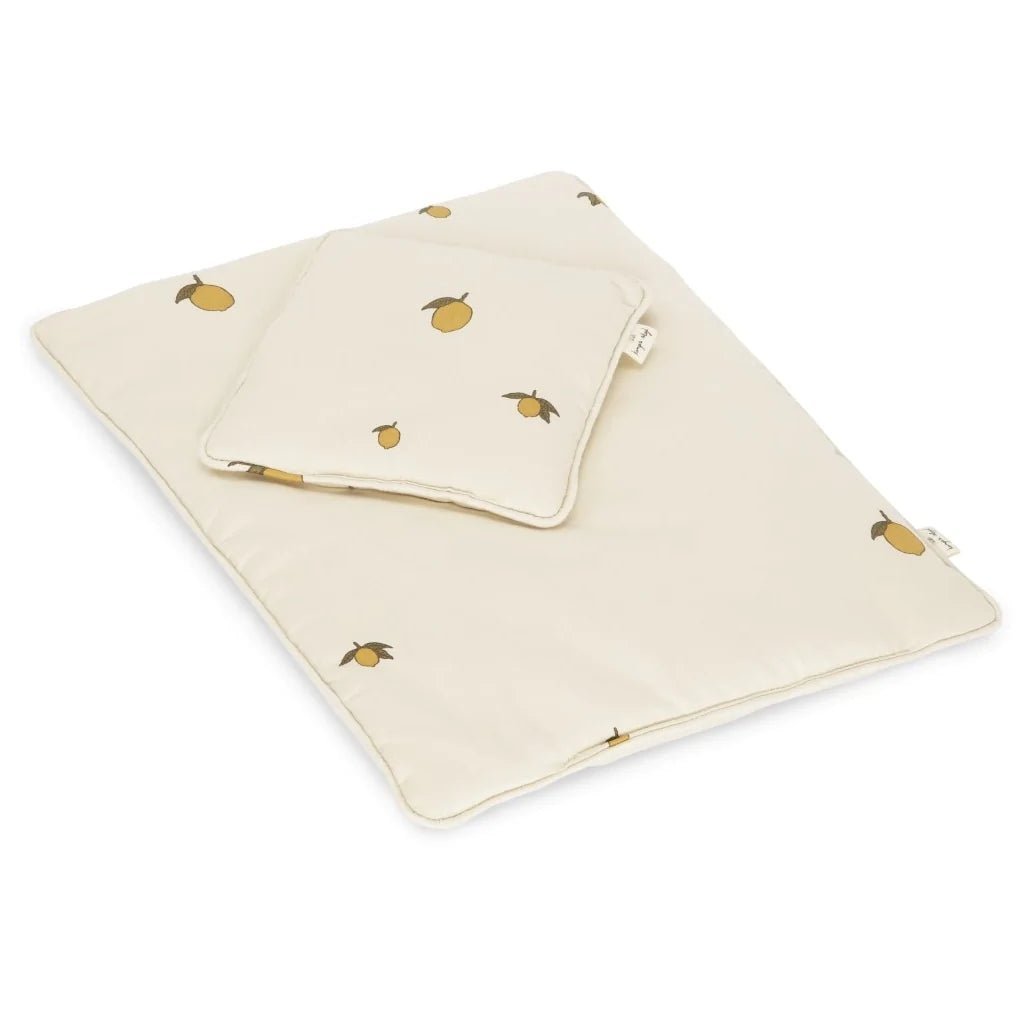 Puppenbettwäsche "Doll Bedding" Lemon - little something