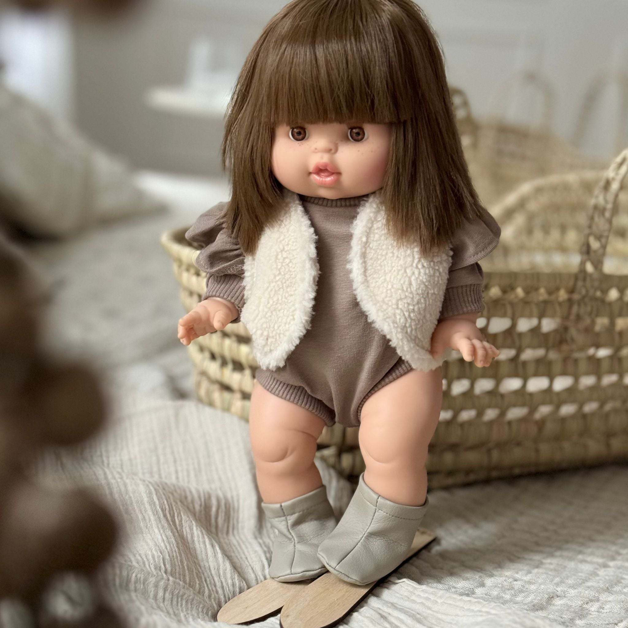 Puppenschuhe & Skier - little something