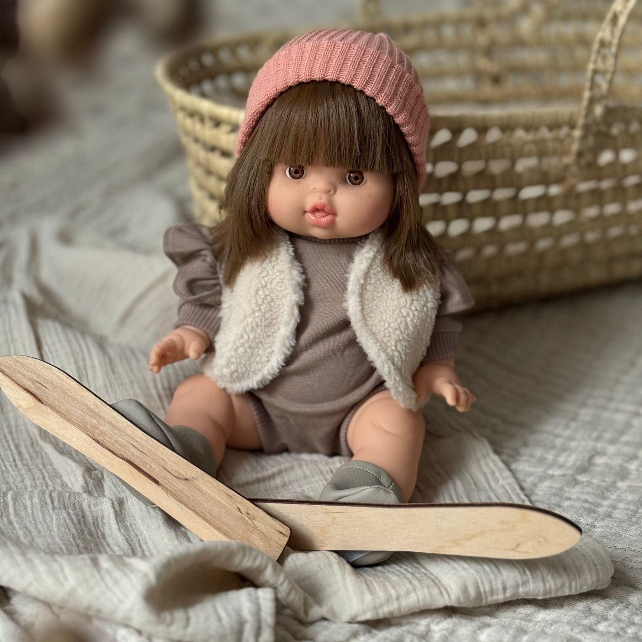 Puppenschuhe & Skier - little something